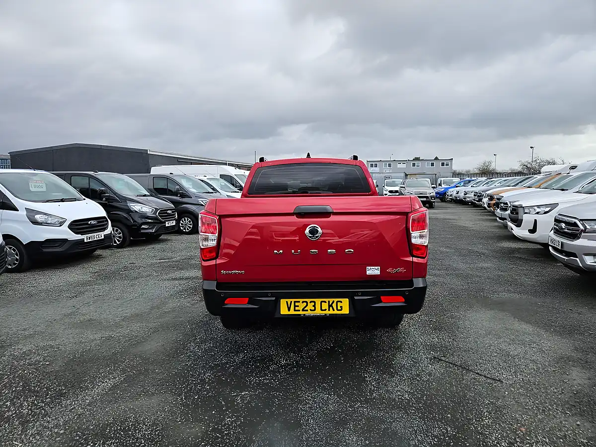 Used 2023 Ssangyong Musso Saracen Auto Red - Interior and Exterior details 7