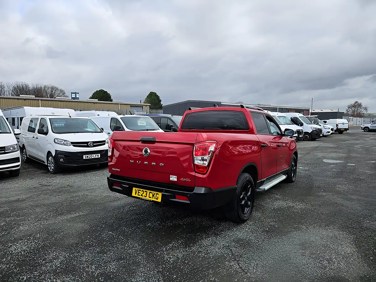 Used 2023 Ssangyong Musso Saracen Auto Red - Interior and Exterior details 8