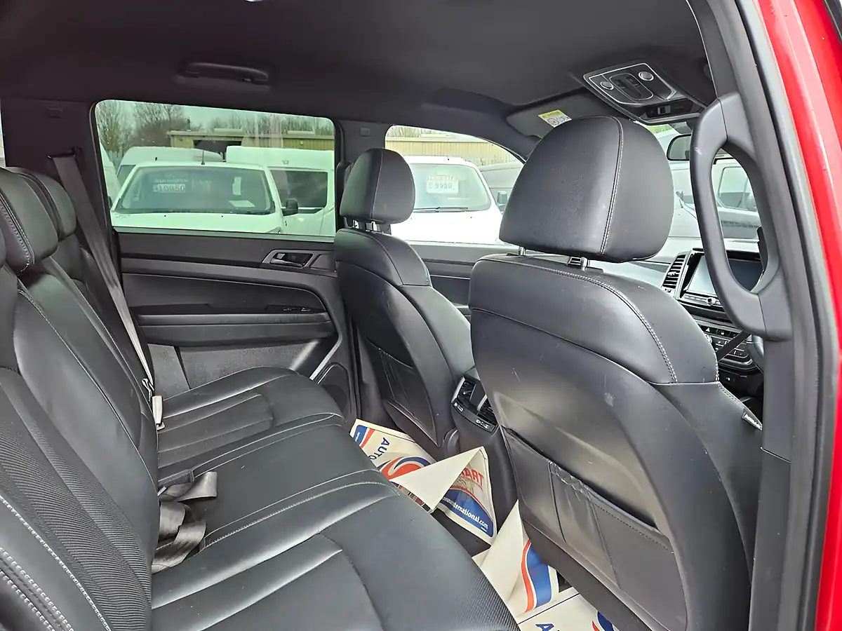 Used 2023 Ssangyong Musso Saracen Auto Red - Interior and Exterior details 9