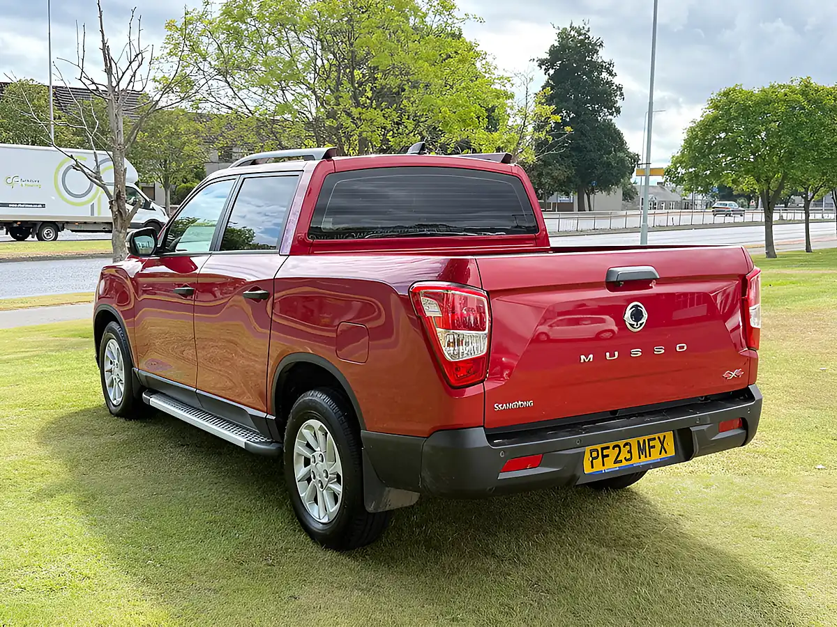 Used 2023 Ssangyong Musso Saracen Red - Interior and Exterior details 4