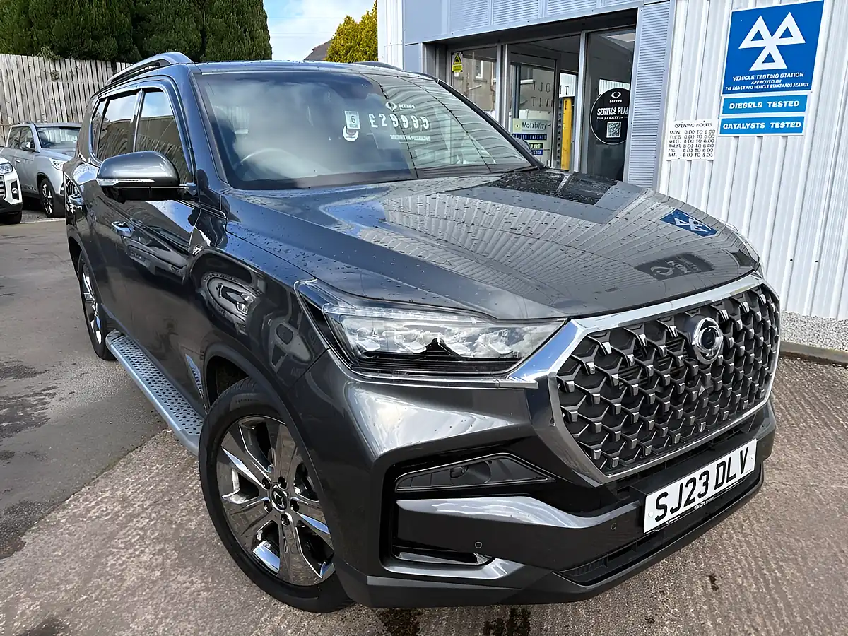 Used 2023 Ssangyong Rexton Ultimate Plus Marble Grey - Front View