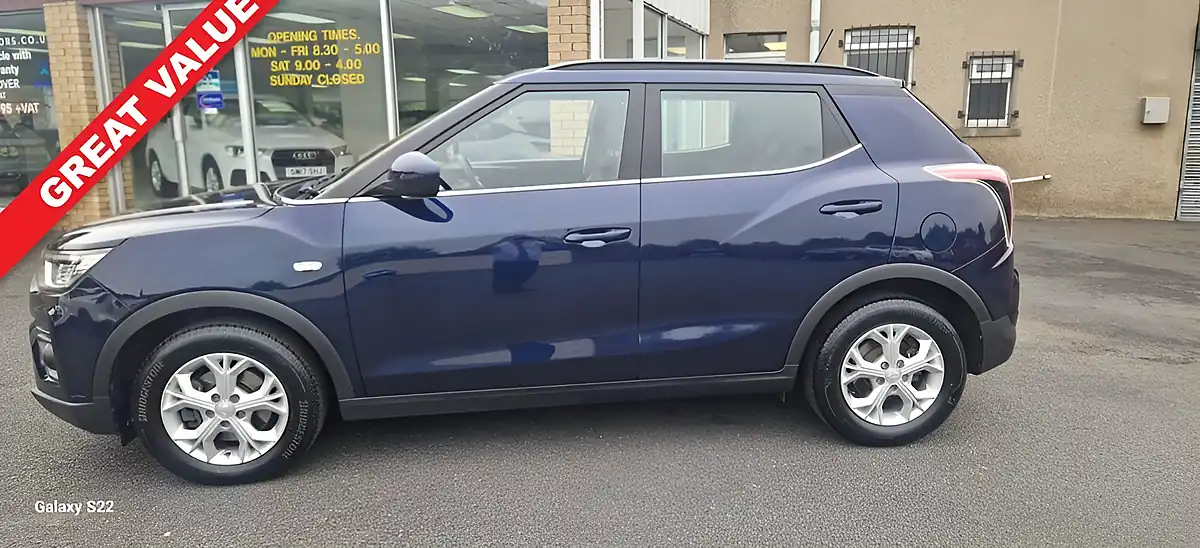 Used 2023 Ssangyong Tivoli Ventura Blue - Interior and Exterior details 2