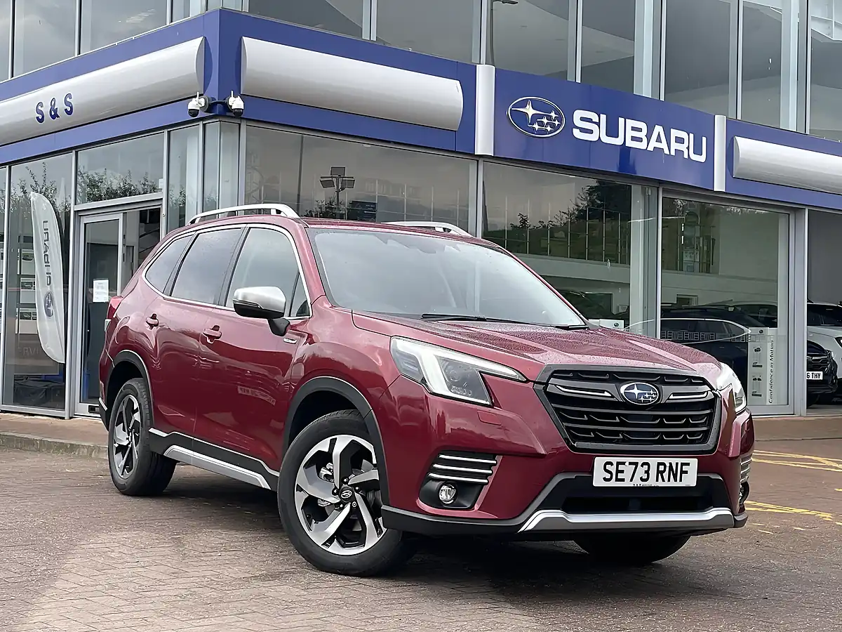 Used 2023 Subaru Forester Xe Premium Red - Front View