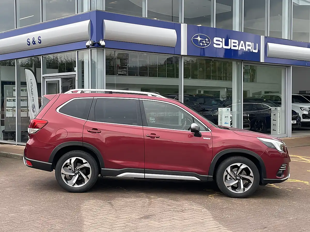 Used 2023 Subaru Forester Xe Premium Red - Interior and Exterior details 3