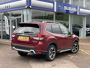 Used 2023 Subaru Forester Xe Premium Red - Interior and Exterior details 4