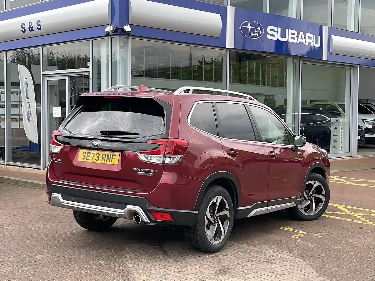 Used 2023 Subaru Forester Xe Premium Red - Interior and Exterior details 4