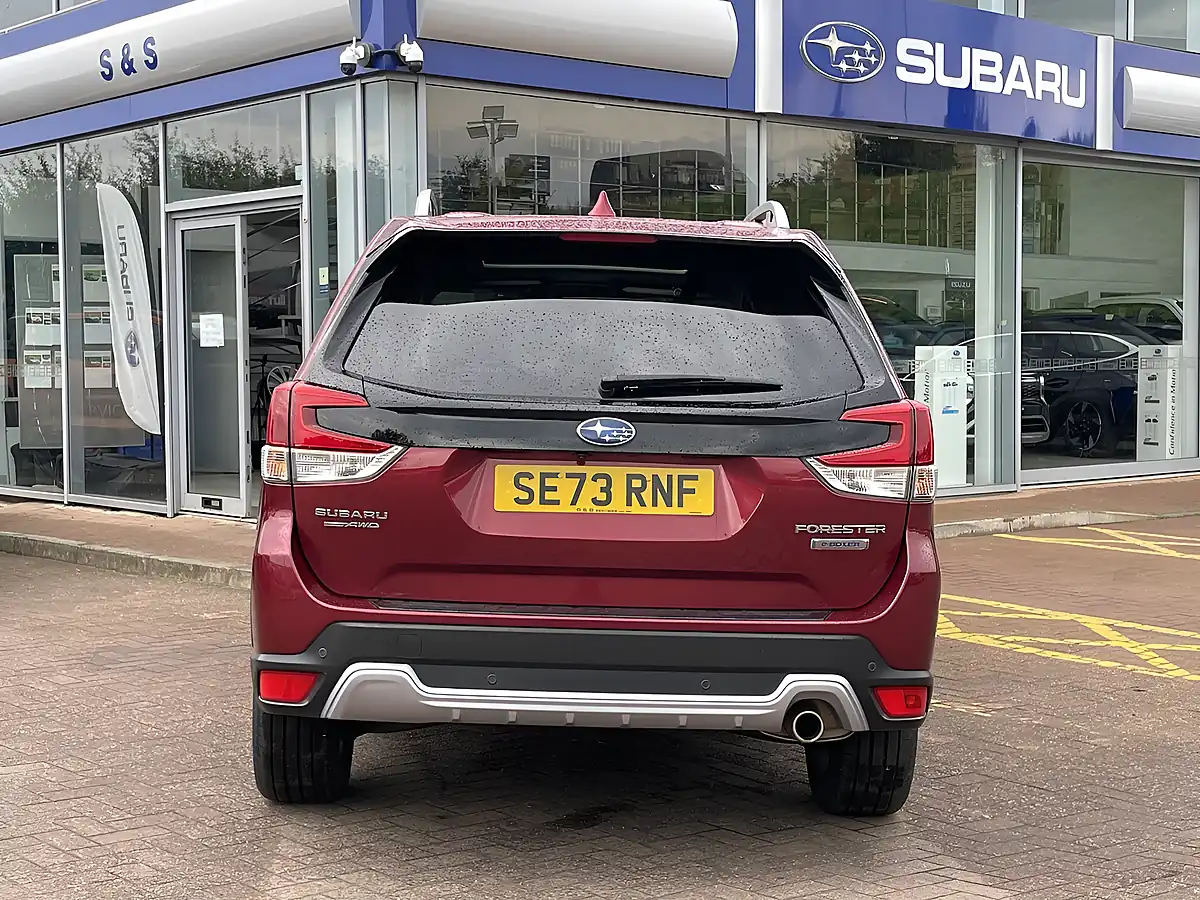 Used 2023 Subaru Forester Xe Premium Red - Interior and Exterior details 5