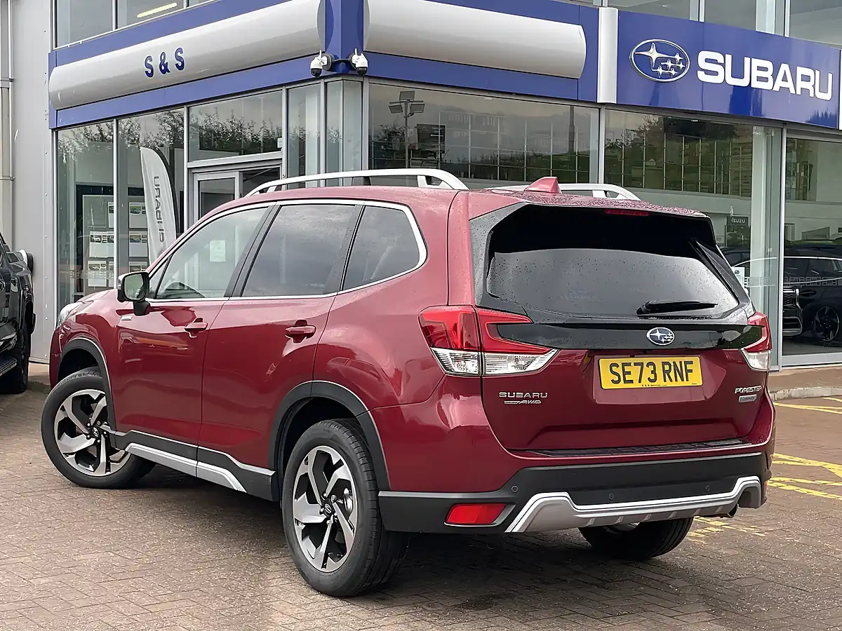 Used 2023 Subaru Forester Xe Premium Red - Interior and Exterior details 6