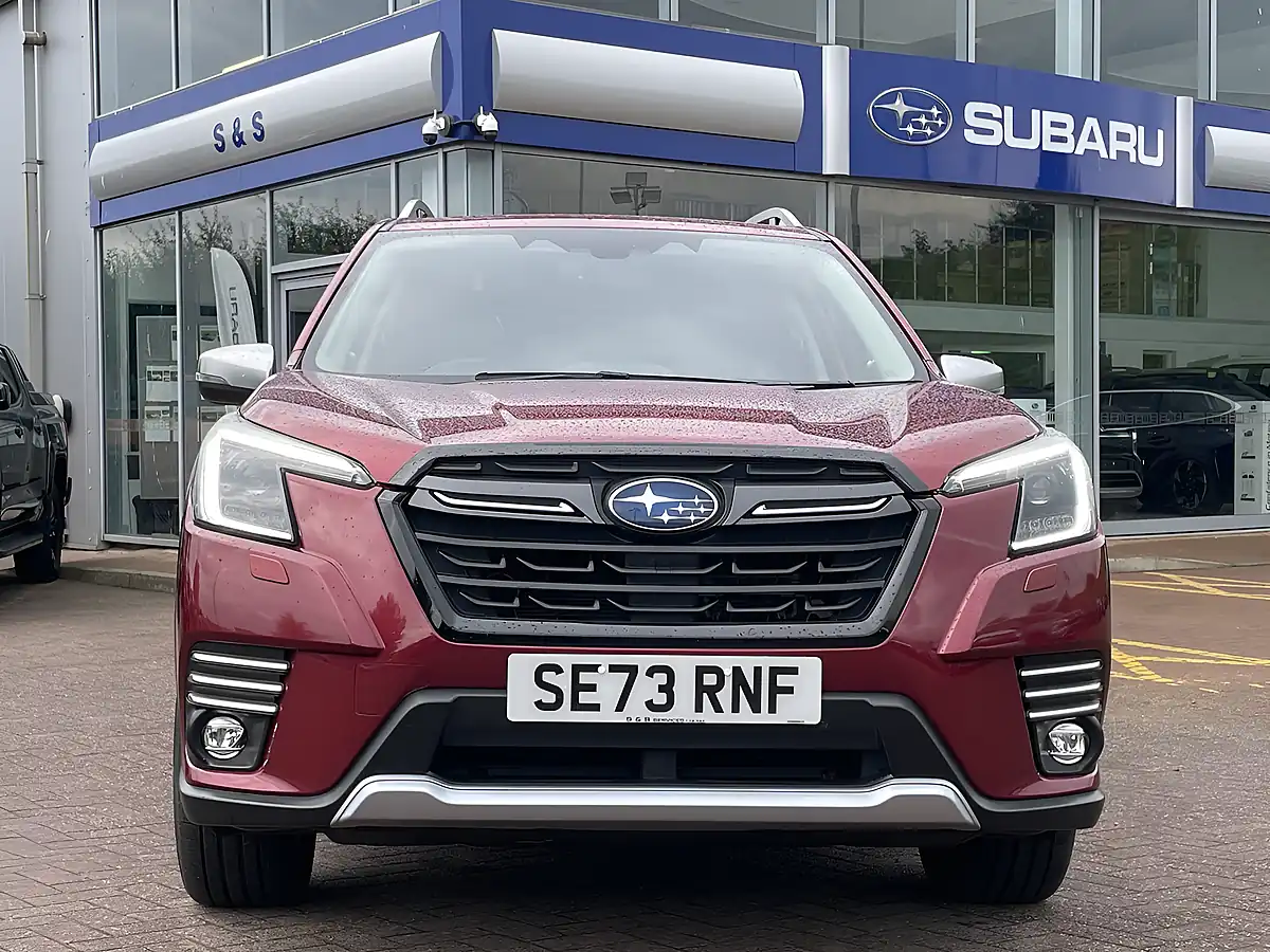 Used 2023 Subaru Forester Xe Premium Red - Interior and Exterior details 9
