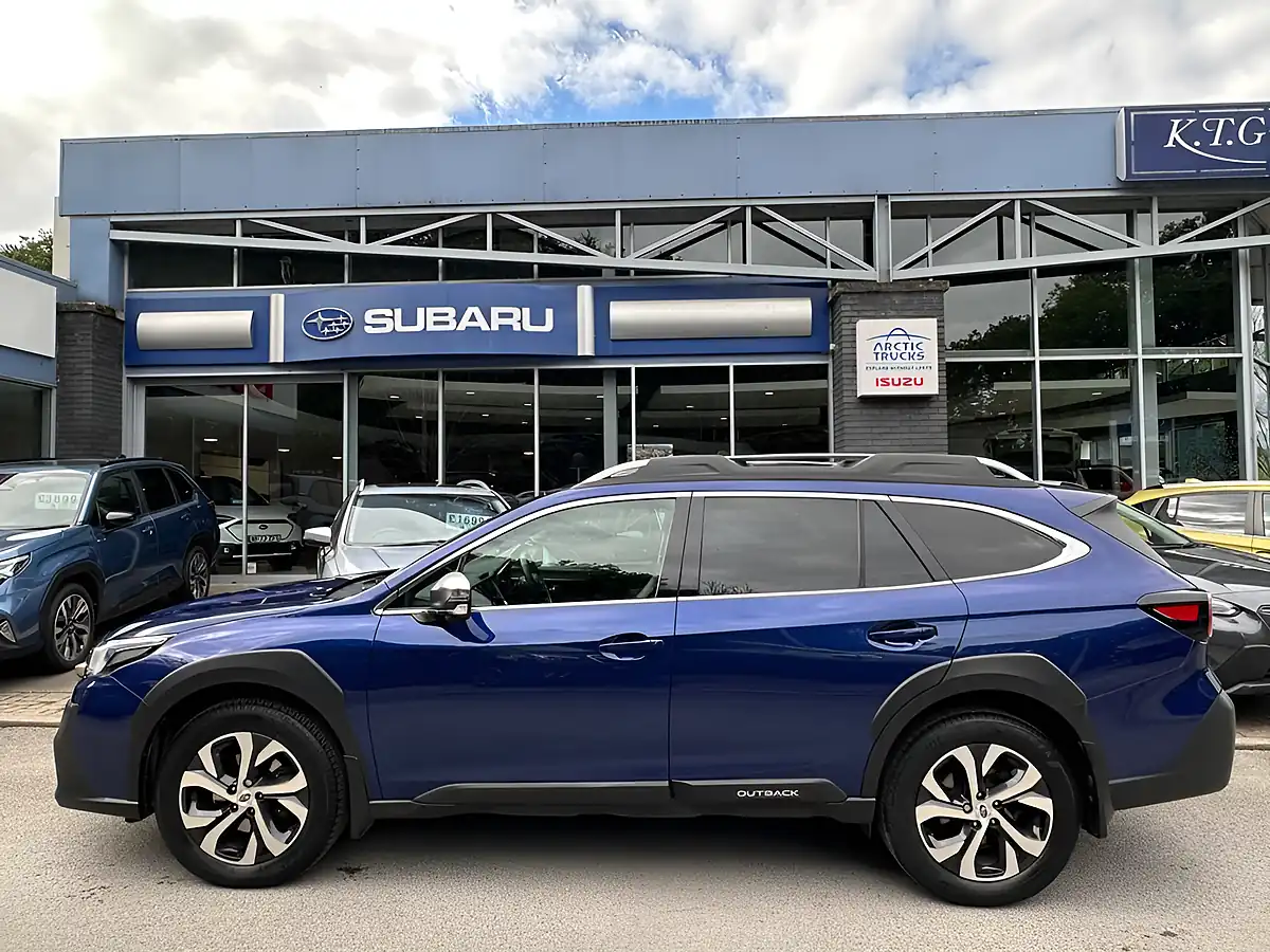 Used 2023 Subaru Outback Touring Sapphire Blue - Interior and Exterior details 2