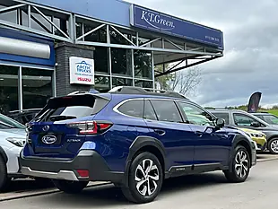 Used 2023 Subaru Outback Touring Sapphire Blue - Interior and Exterior details 4
