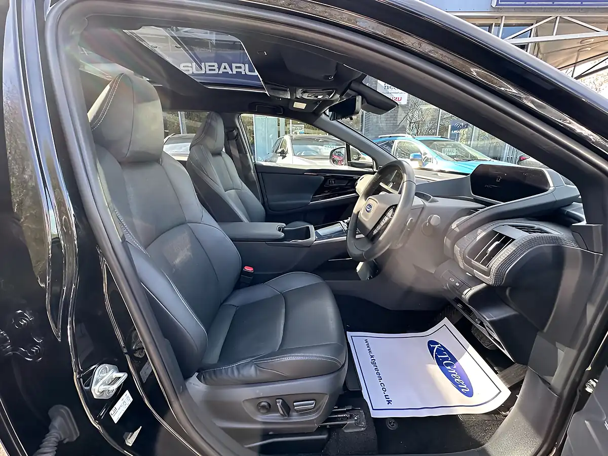 Used 2023 Subaru Solterra Touring Black - Interior and Exterior details 7