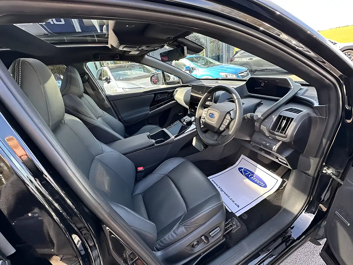 Used 2023 Subaru Solterra Touring Black - Interior and Exterior details 8
