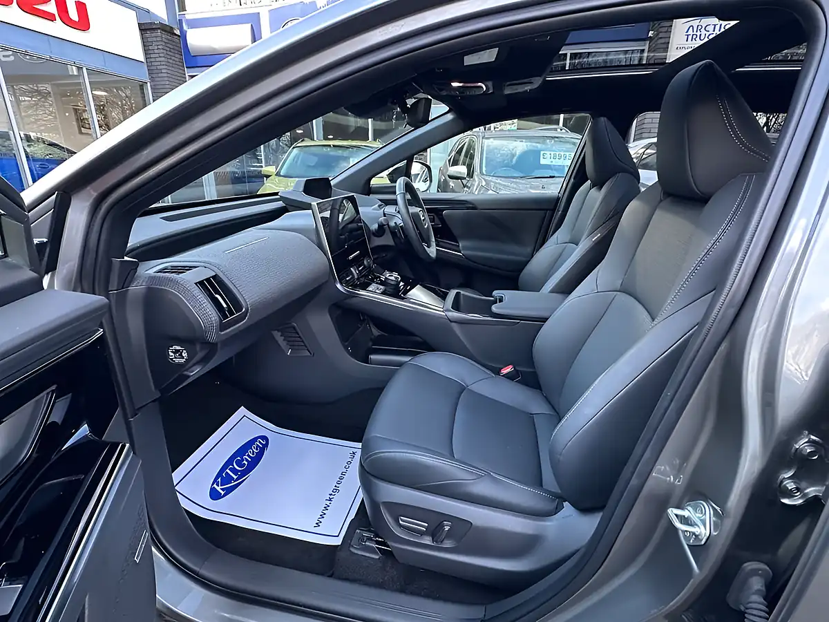 Used 2023 Subaru Solterra Touring Grey - Interior and Exterior details 11