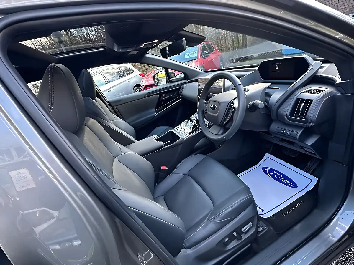 Used 2023 Subaru Solterra Touring Grey - Interior and Exterior details 8
