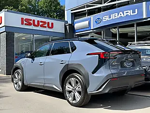 Used 2023 Subaru Solterra Touring Harbor Mist Grey - Interior and Exterior details 3