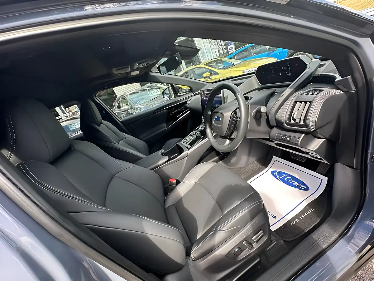 Used 2023 Subaru Solterra Touring Harbor Mist Grey - Interior and Exterior details 8