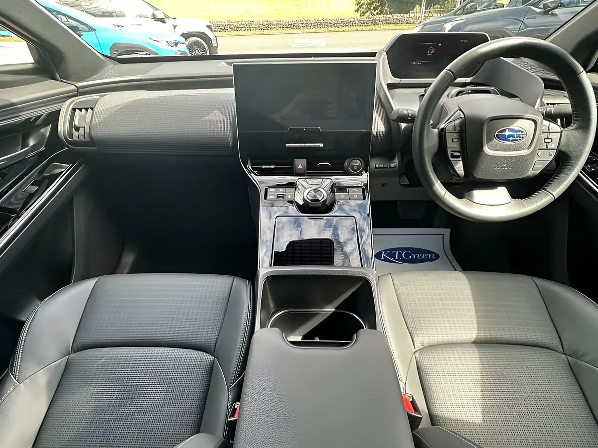 Used 2023 Subaru Solterra Touring Harbor Mist Grey - Interior and Exterior details 9