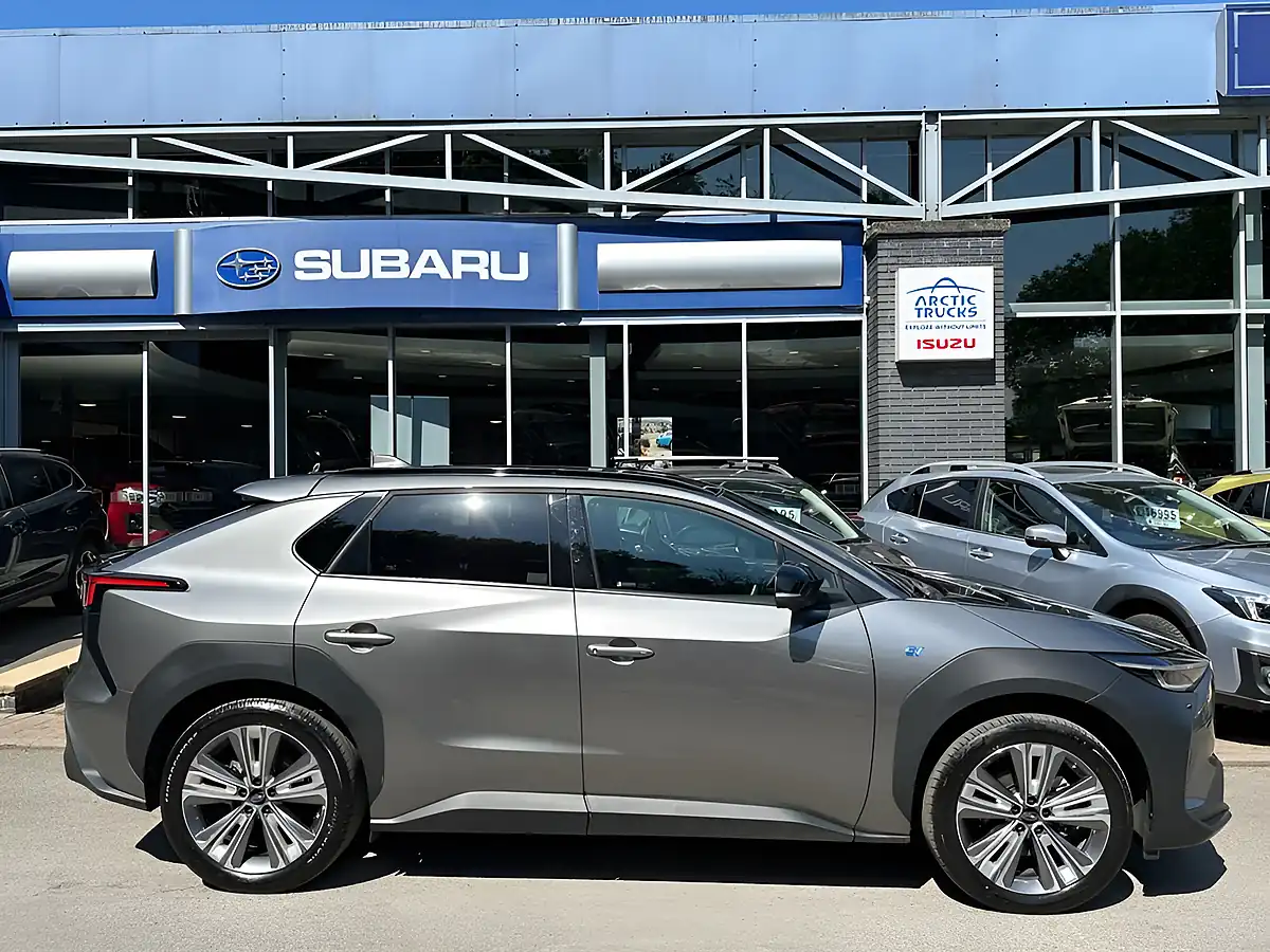 Used 2023 Subaru Solterra Touring Silver - Interior and Exterior details 5