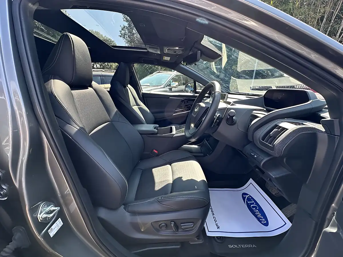 Used 2023 Subaru Solterra Touring Silver - Interior and Exterior details 7