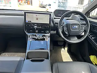 Used 2023 Subaru Solterra Touring White - Interior and Exterior details 8