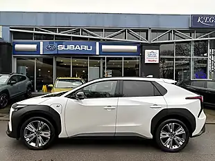 Used 2023 Subaru Solterra Touring White - Interior and Exterior details 2