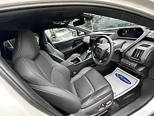 Used 2023 Subaru Solterra Touring White - Interior and Exterior details 8