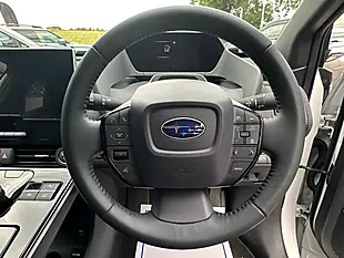 Used 2023 Subaru Solterra Touring White - Interior and Exterior details 11