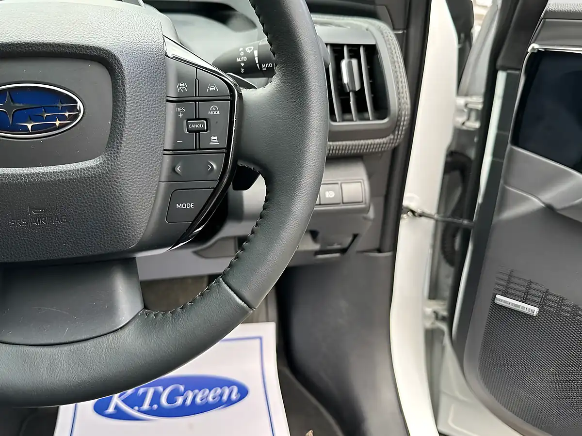Used 2023 Subaru Solterra Touring White - Interior and Exterior details 12