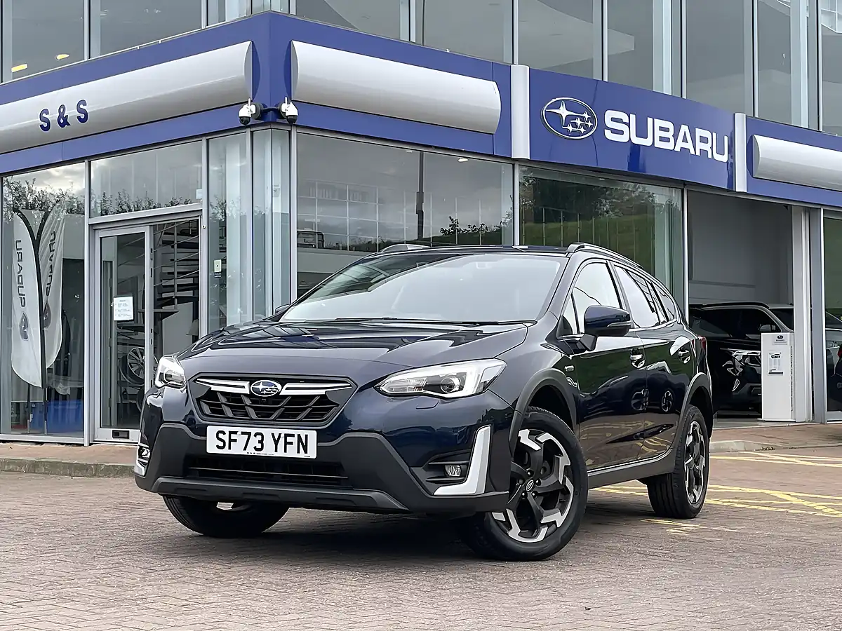 Used 2023 Subaru Xv Se Blue - Interior and Exterior details 10