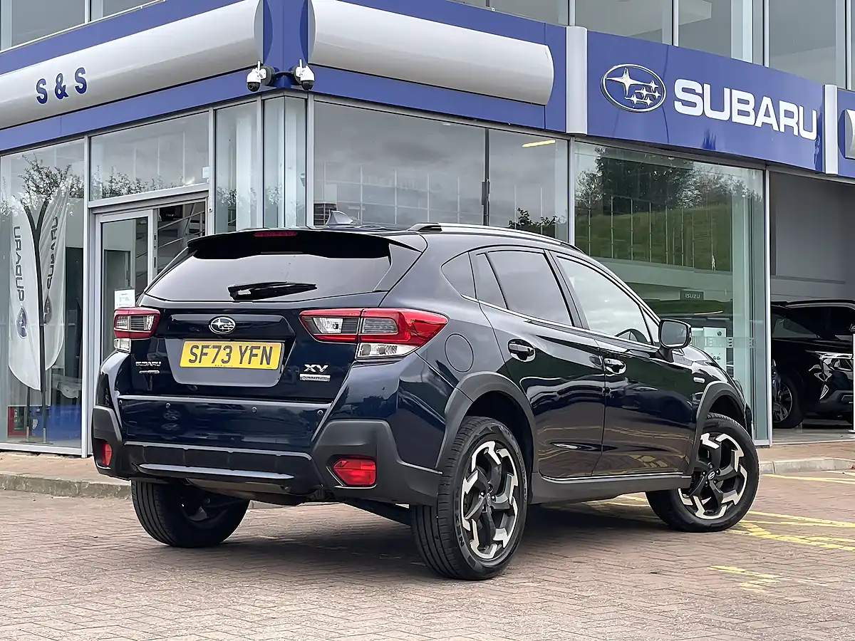 Used 2023 Subaru Xv Se Blue - Interior and Exterior details 6