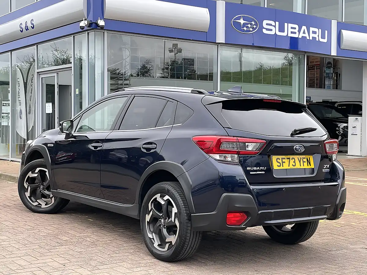 Used 2023 Subaru Xv Se Blue - Interior and Exterior details 8
