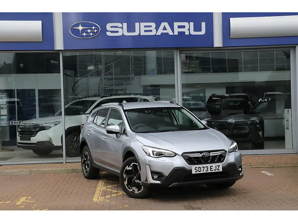 Used 2023 Subaru Xv Se Silver - Front View