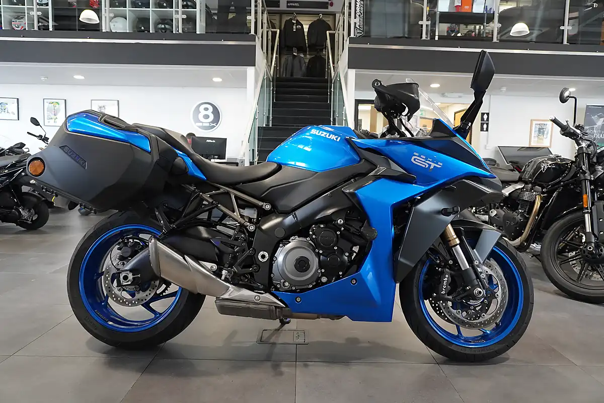 Used 2023 Suzuki GSX-S1000GT+ Blue Metallic - Front View