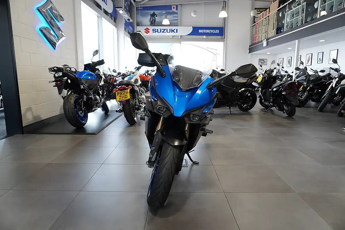 Used 2023 Suzuki GSX-S1000GT+ Blue Metallic - Interior and Exterior details 3
