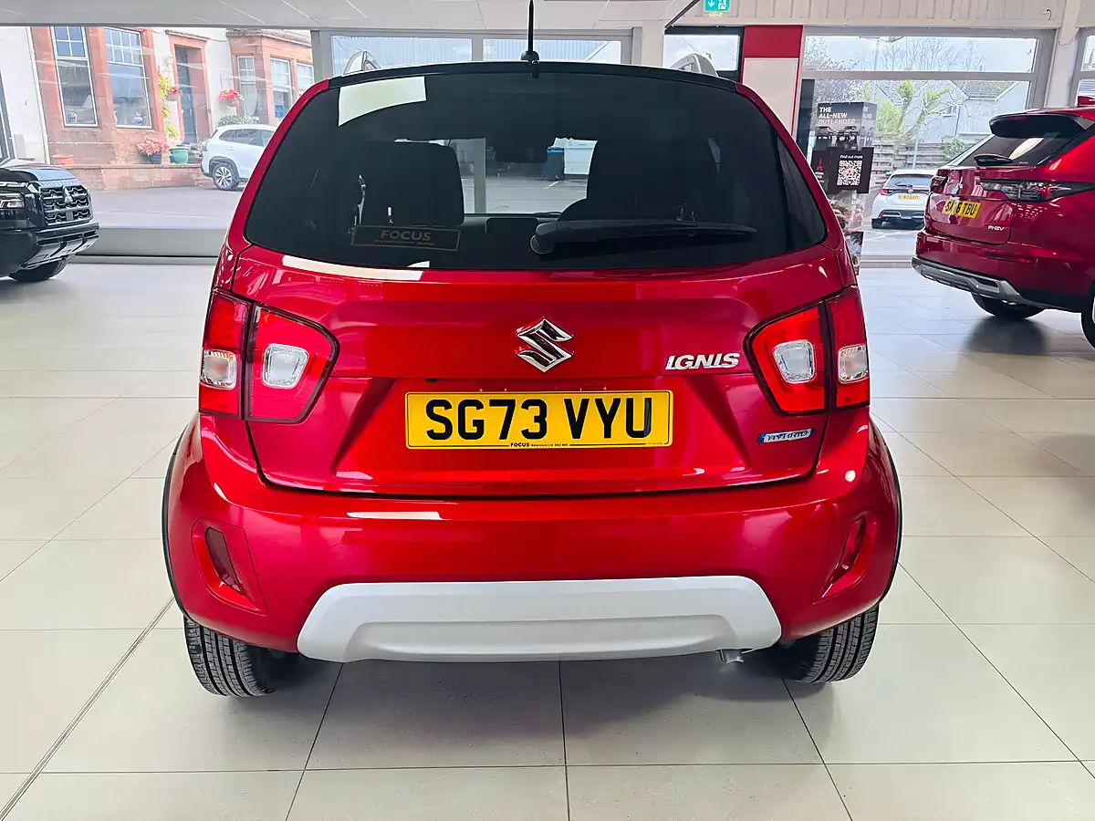 Used 2023 Suzuki Ignis Sz-T Red - Interior and Exterior details 8