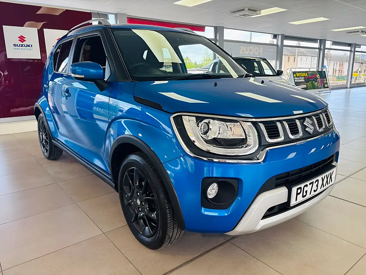 Used 2023 Suzuki Ignis SZ5 Blue - Front View