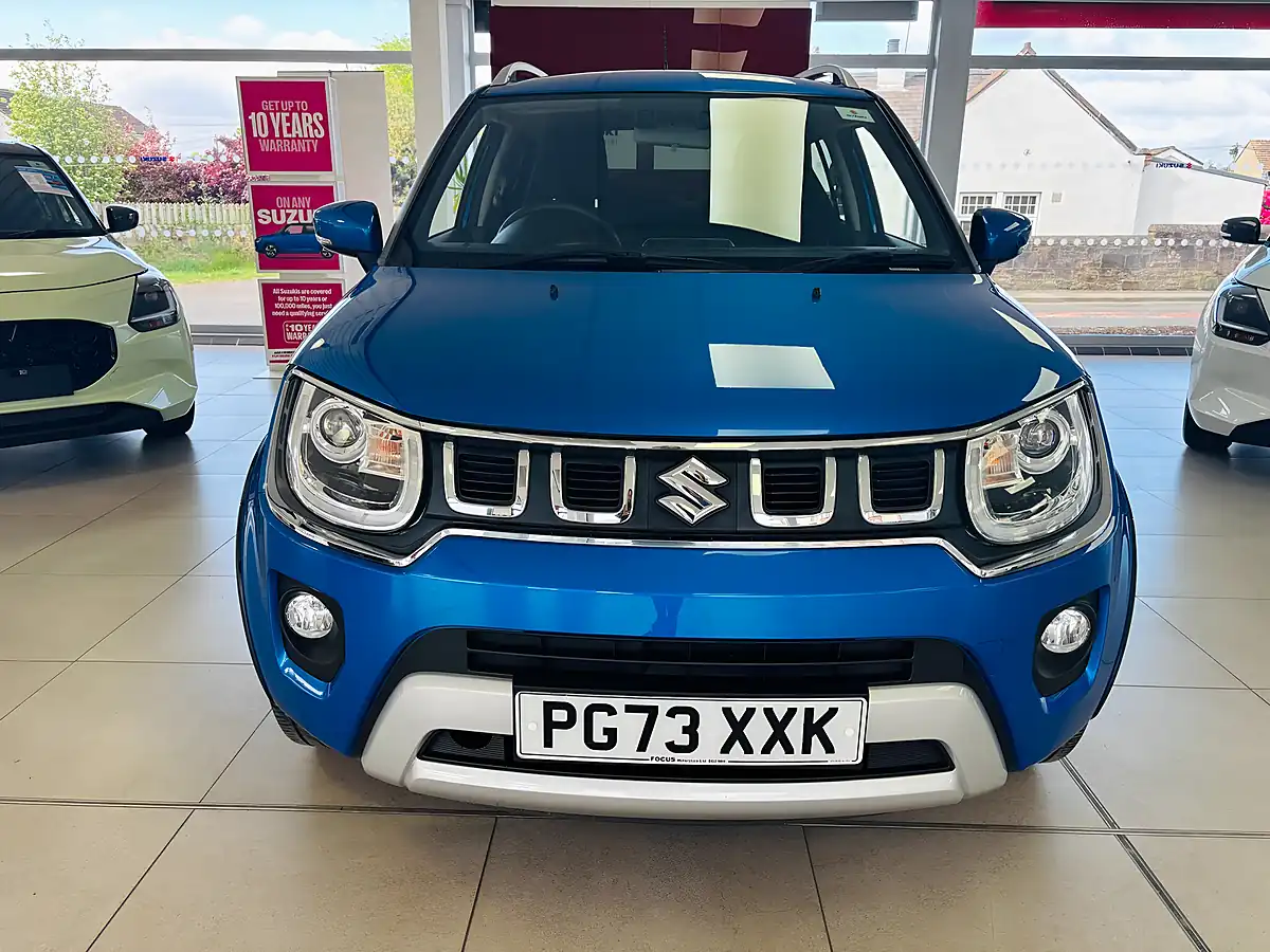 Used 2023 Suzuki Ignis SZ5 Blue - Interior and Exterior details 2
