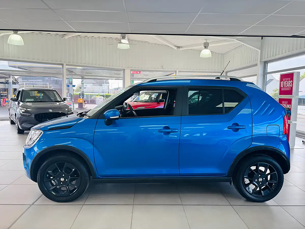 Used 2023 Suzuki Ignis SZ5 Blue - Interior and Exterior details 4