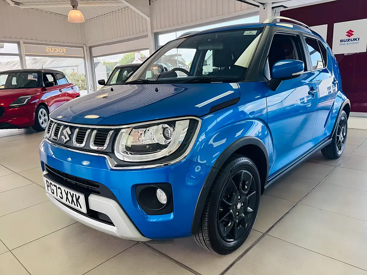 Used 2023 Suzuki Ignis SZ5 Blue - Interior and Exterior details 5
