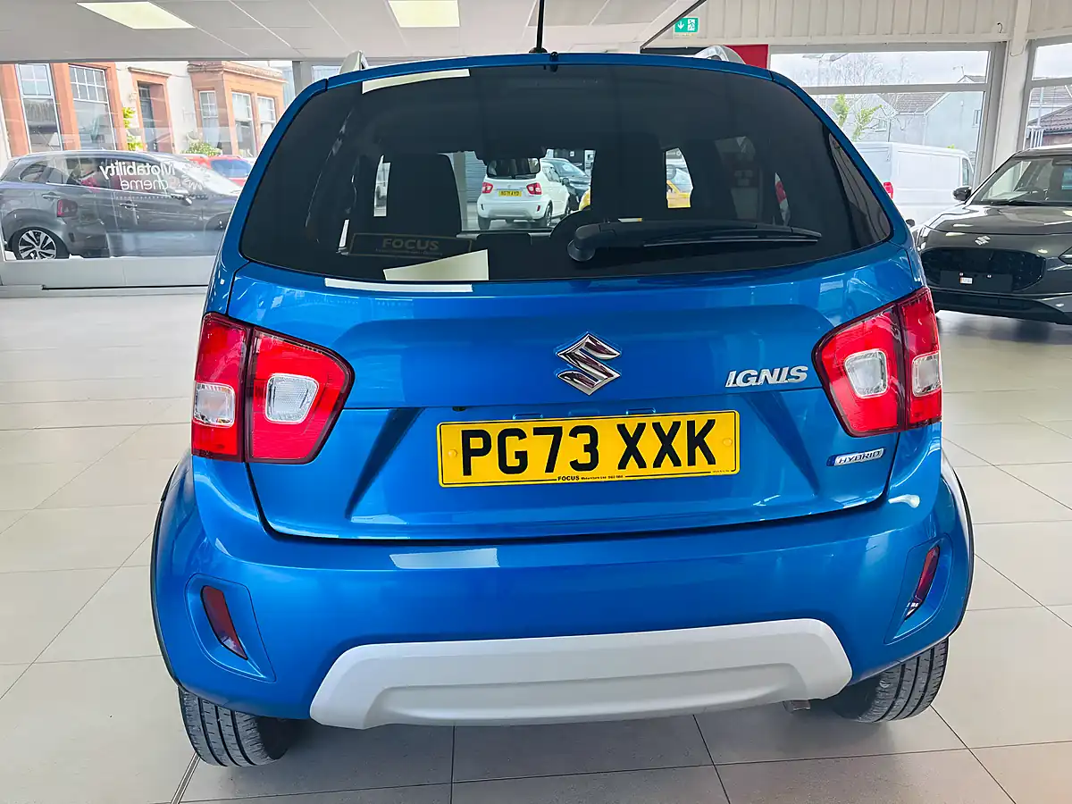 Used 2023 Suzuki Ignis SZ5 Blue - Interior and Exterior details 6