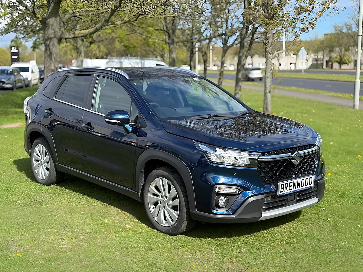 Used 2023 Suzuki S-Cross Motion Blue - Front View
