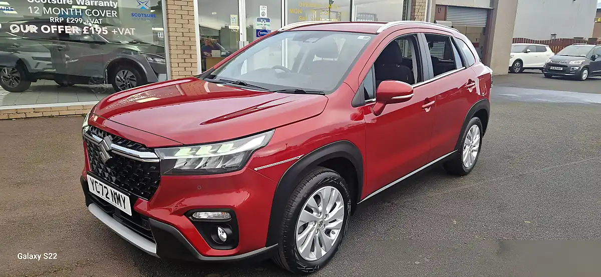 Used 2023 Suzuki S-Cross Motion Red - Interior and Exterior details 12