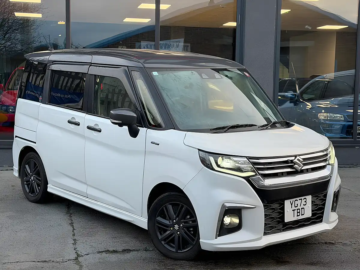 Used 2023 Suzuki Solio Sz White - Interior and Exterior details 2