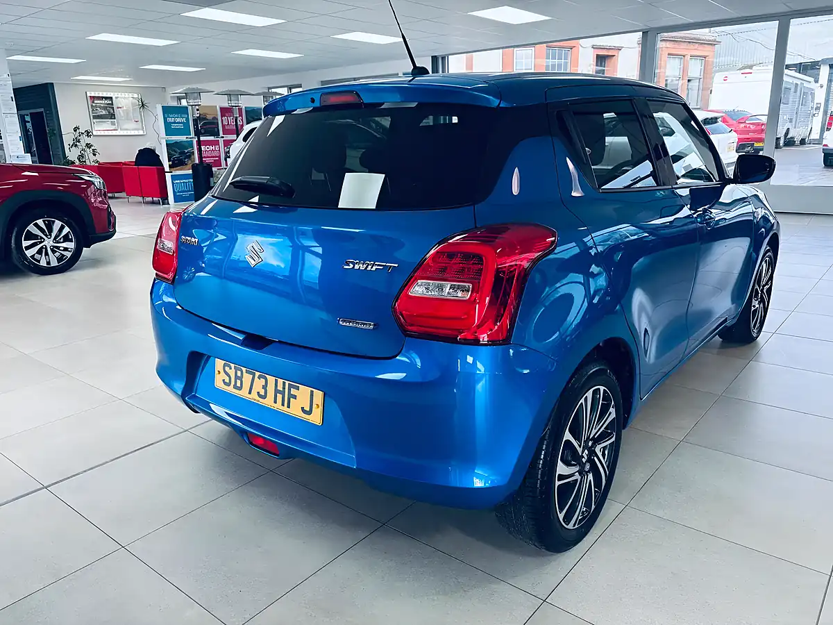 Used 2023 Suzuki Swift Sz-L Blue - Interior and Exterior details 5