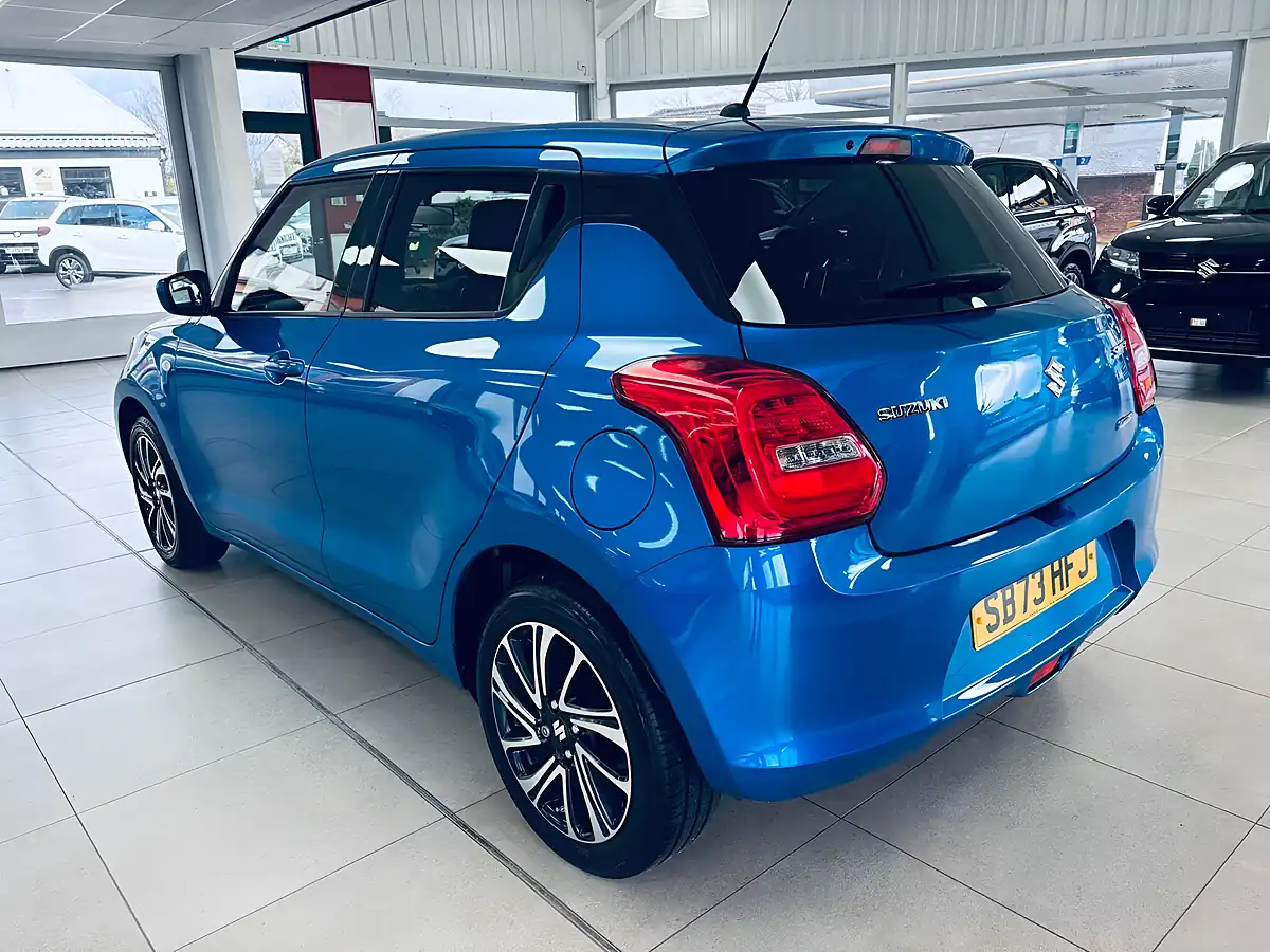 Used 2023 Suzuki Swift Sz-L Blue - Interior and Exterior details 7