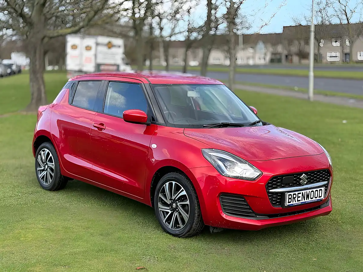 Used 2023 Suzuki Swift Sz-L Red - Front View