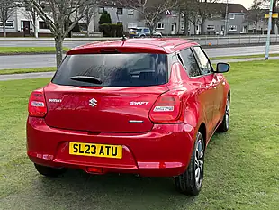 Used 2023 Suzuki Swift Sz-L Red - Interior and Exterior details 7