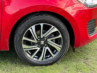 Used 2023 Suzuki Swift Sz-L Red - Interior and Exterior details 9