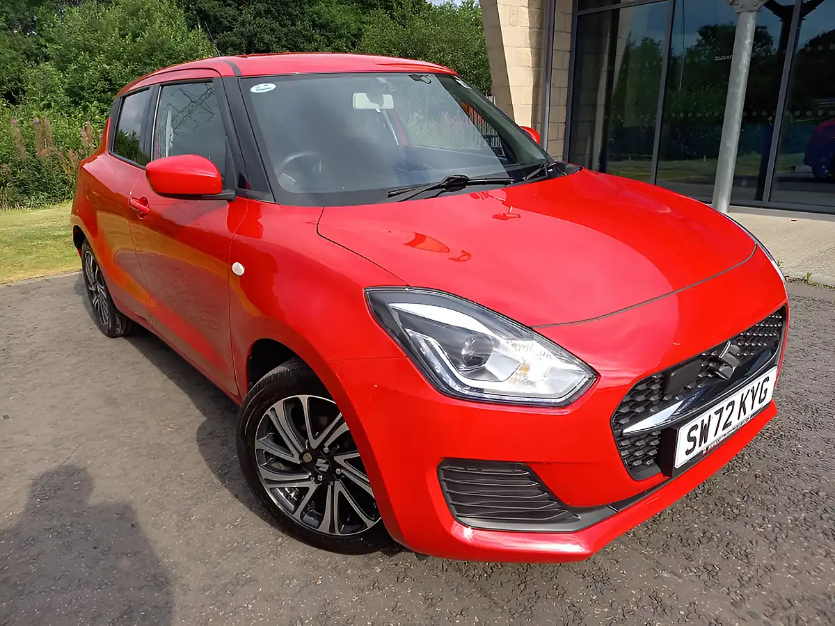 Used 2023 Suzuki Swift Sz-L Red - Front View